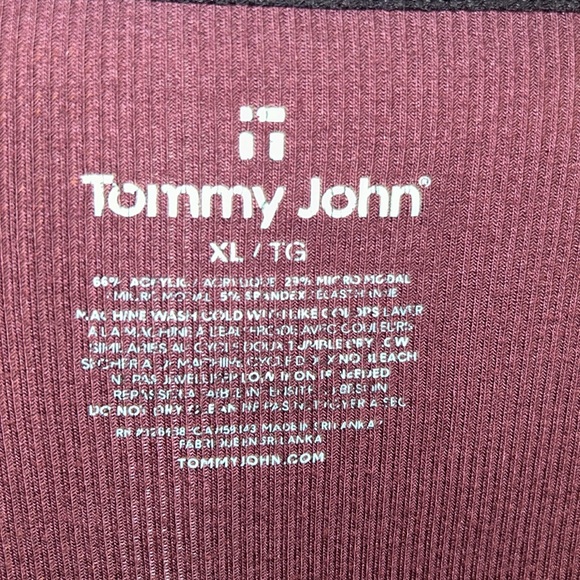 TOMMY JOHN Women’s Colorblock Lounge Henley, XL EUC - Picture 3 of 6